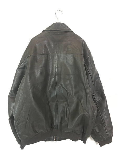 古着 00s LL Bean Type A-2 本革 ゴートスキン レザー パデッド