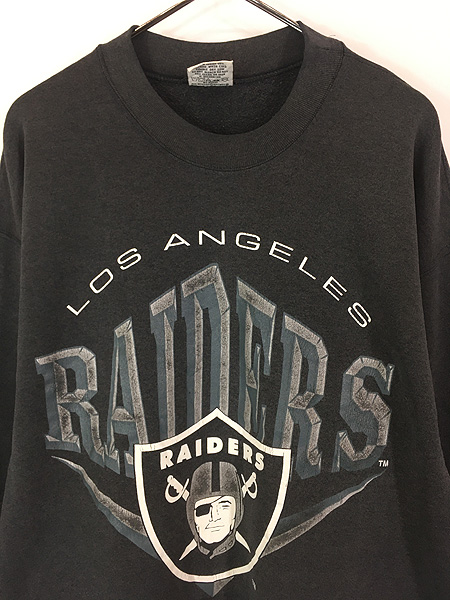 古着 90s USA製 Los Angeles Raiders レイダース スウェット