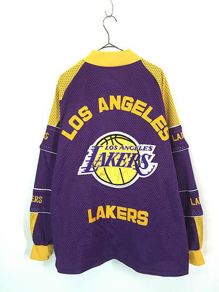 古着 90s NBA Los Angeles Lakers レイカーズ 2way メッシュ