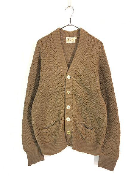 古着 60s Bulky Knit by Campus ローゲージ ウール ニット