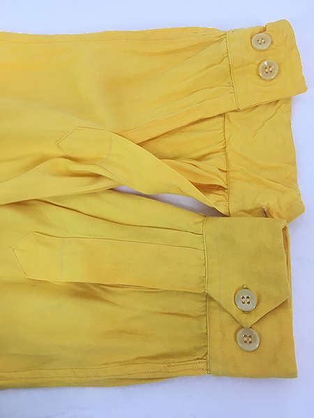 古着 50s USA製 Service Bowling Shirt 豪華 フリーメイソン シュ