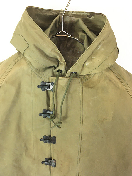 古着 40s 米軍 USN N-2 WET WEATHER PARKA 初期 フックタイプ