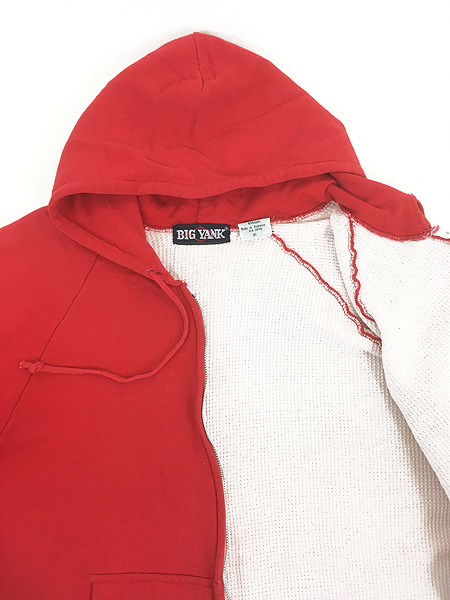 古着 70s ルーマニア製 BIG YANK 無地 ソリッド 裏サーマル ダブル