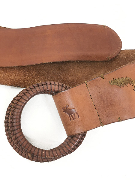 雑貨 古着 90s ABERCROMBIE & FITCH ボタニカル 刺しゅう エスニック