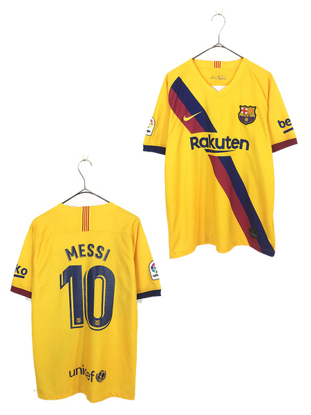 古着 NIKE FCバルセロナ No10 MESSI メッシ サッカー フットボール