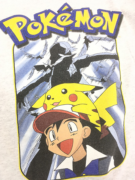 キッズ 古着 90s Nintendo Pocket Monster ポケモン サトシ ピカチュウ