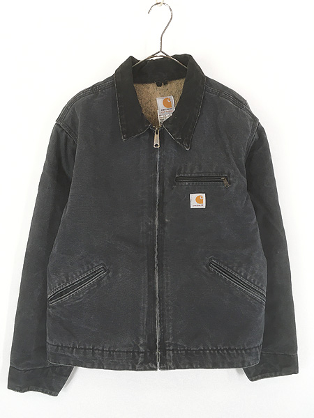 レディース 古着 Carhartt 裏地 ブランケット ブラック ダック