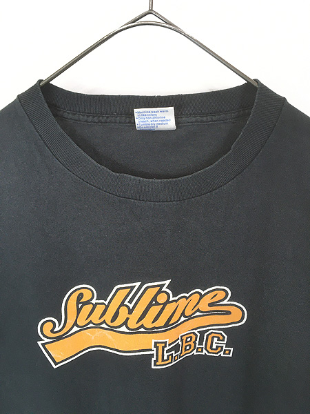古着 90s Sublime L.B.C. ロゴ レゲエ スカ パンク ロック バンド T