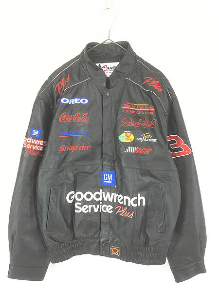 古着 CHASE by JH 「GM Goodwrench Service」 本革 オール レザー