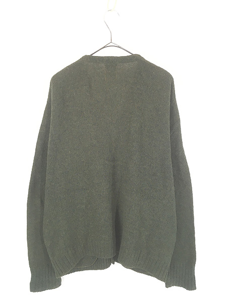 古着 60s USA製 McGREGOR シャギー モヘア ウール ニット カーディガン