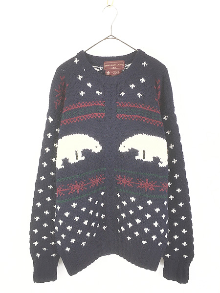 古着 80s Dale of Norway フラワー チロリアン ノルディック