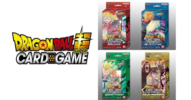 海外情報】「DRAGON BALL SUPER CARD GAME」スターターデッキ4種同時