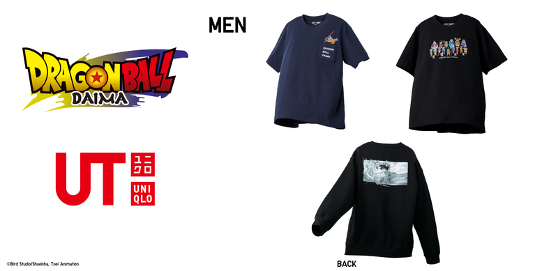 ユニクロ「UT」にアニメ『ドラゴンボール』『ドラゴンボールDAIMA』が