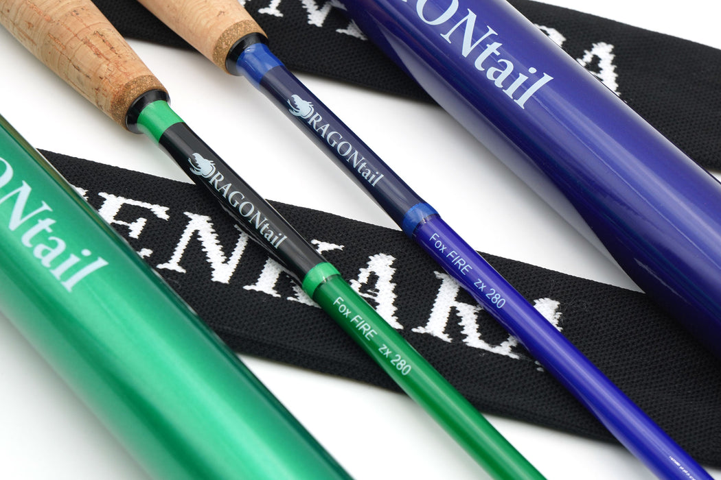 FoxFIRE zx280 Zoom Fiberglass-Hybrid Tenkara Rod — DRAGONtail Tenkara