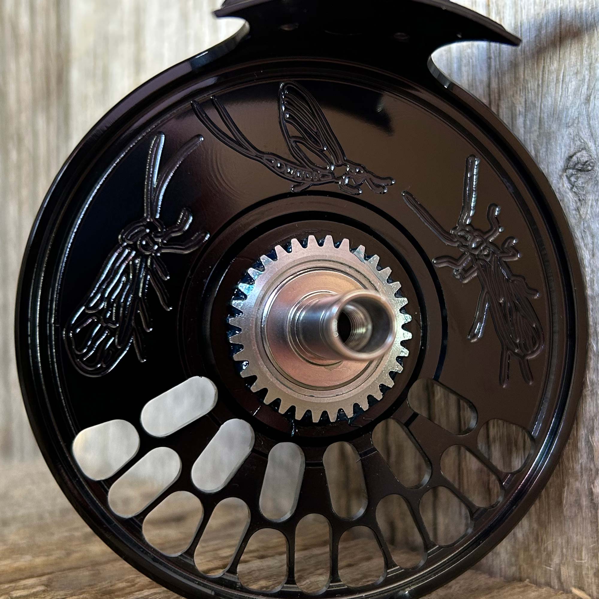 Abel TR 2/3 Reel-Gloss Black - Dragonfly Anglers
