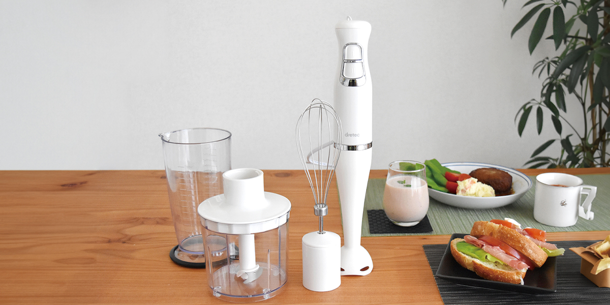 HM-804ハンドブレンダー「クックスティック」 - 株式会社ドリテック