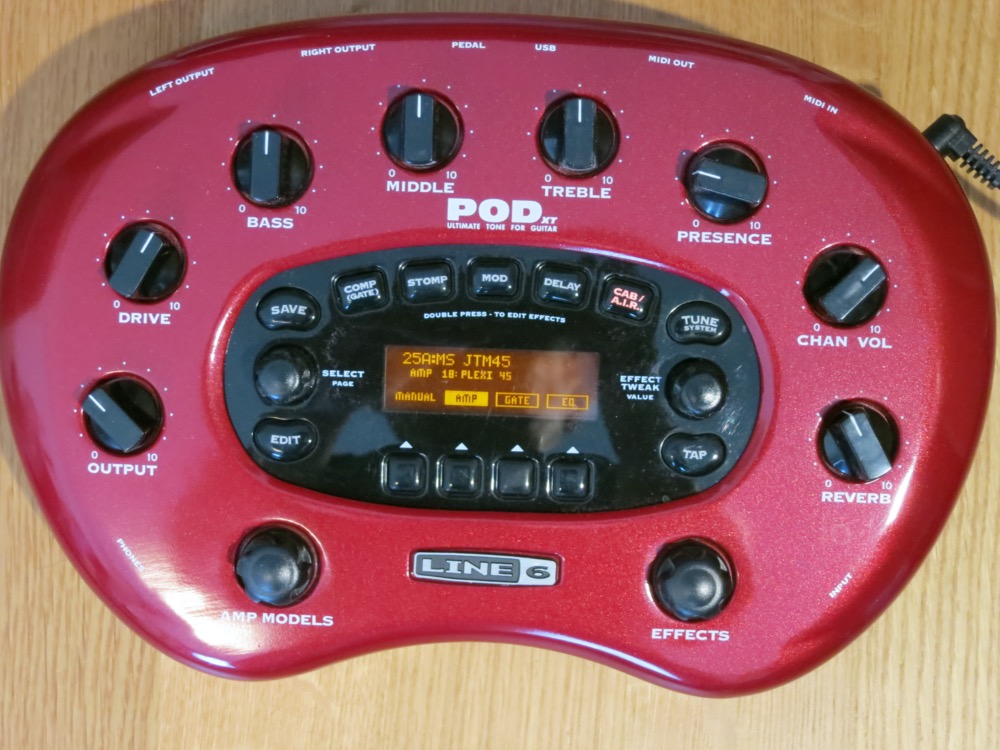使用レビュー】Line6 POD XT - DreadRock.org