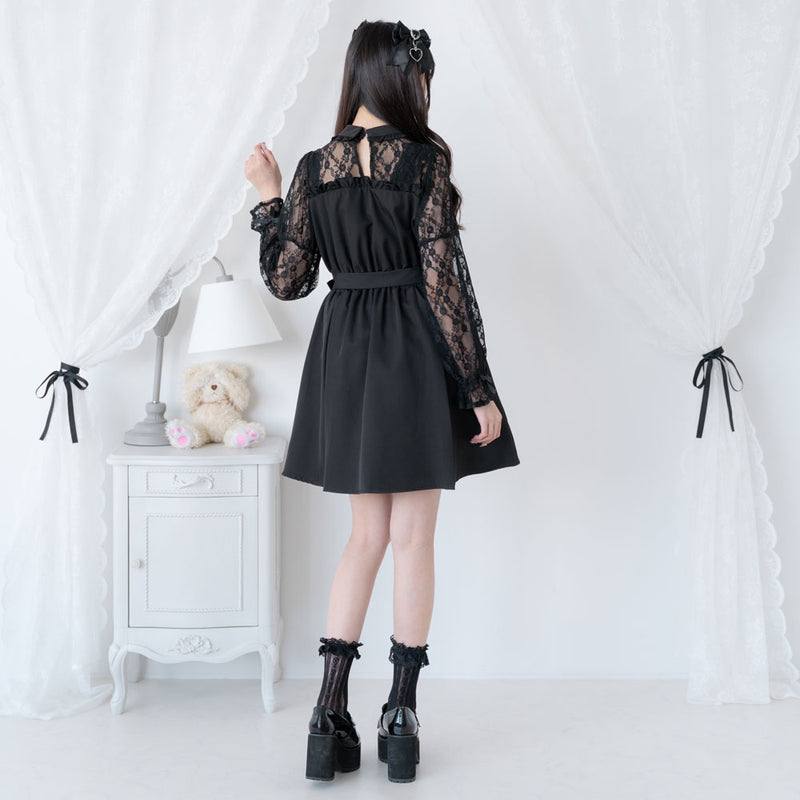 レースドッキングビスチェワンピ – レディースファッション通販の夢