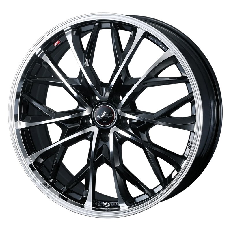 レオニス MV 2080+45 5H114.3 ﾊﾟｰﾙﾌﾞﾗｯｸ/ﾐﾗｰｶｯﾄ | オートバックス公式