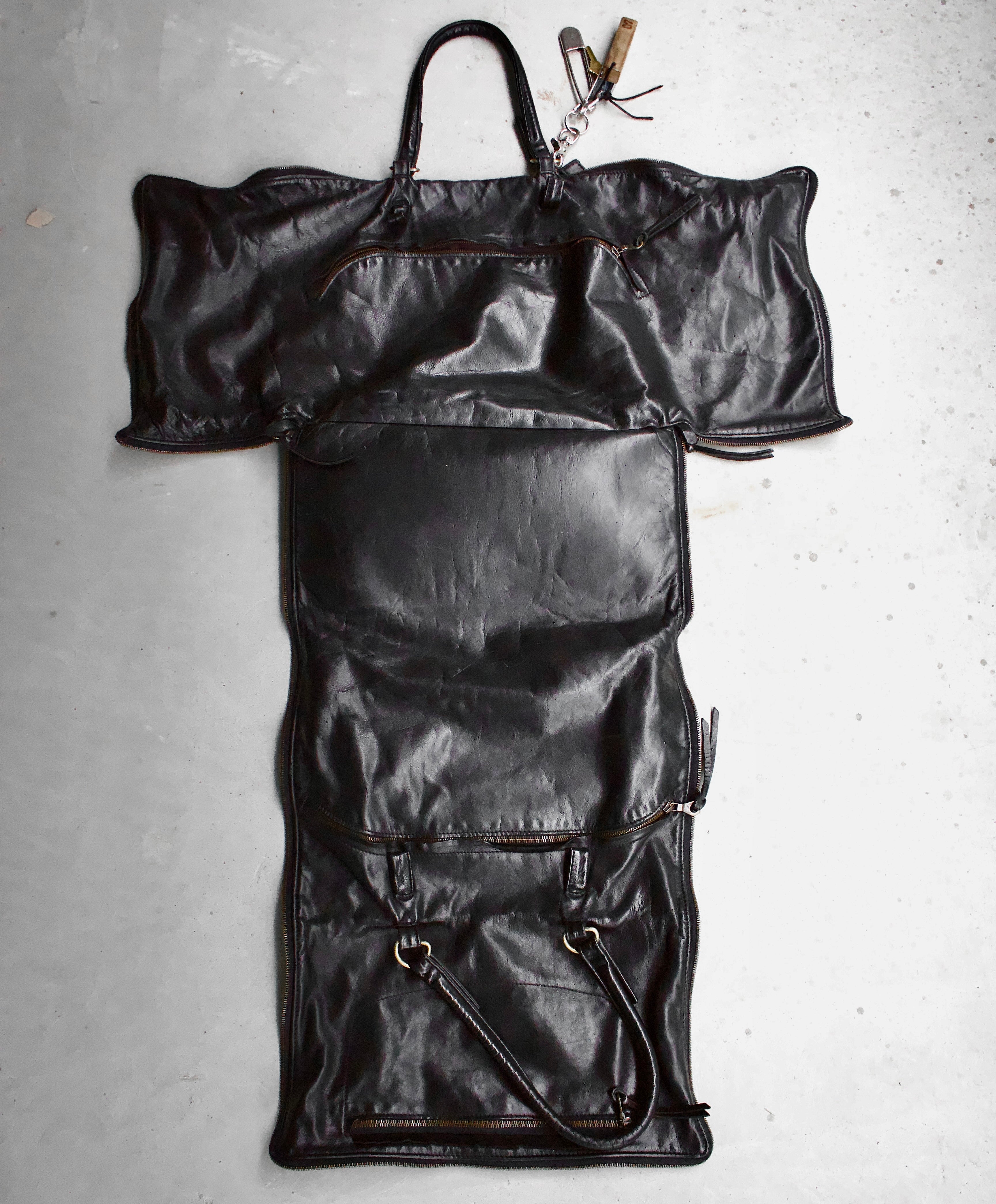 MiharaYasuhiro x Jas M.B SS09 Detachable Double-zip Steerhide