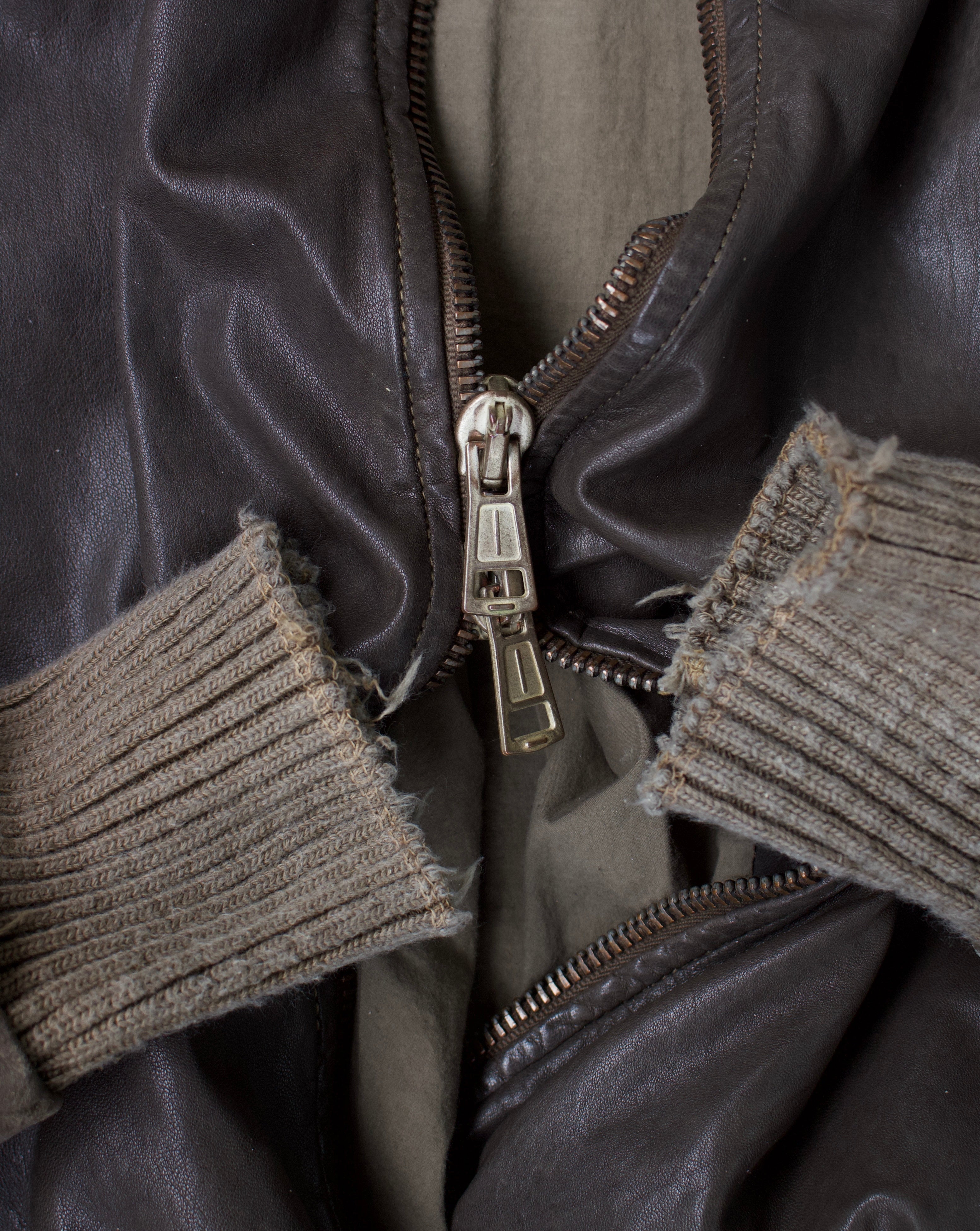 Giorgio Brato Early 00s Vegetable-tanned Brown Leather Rider