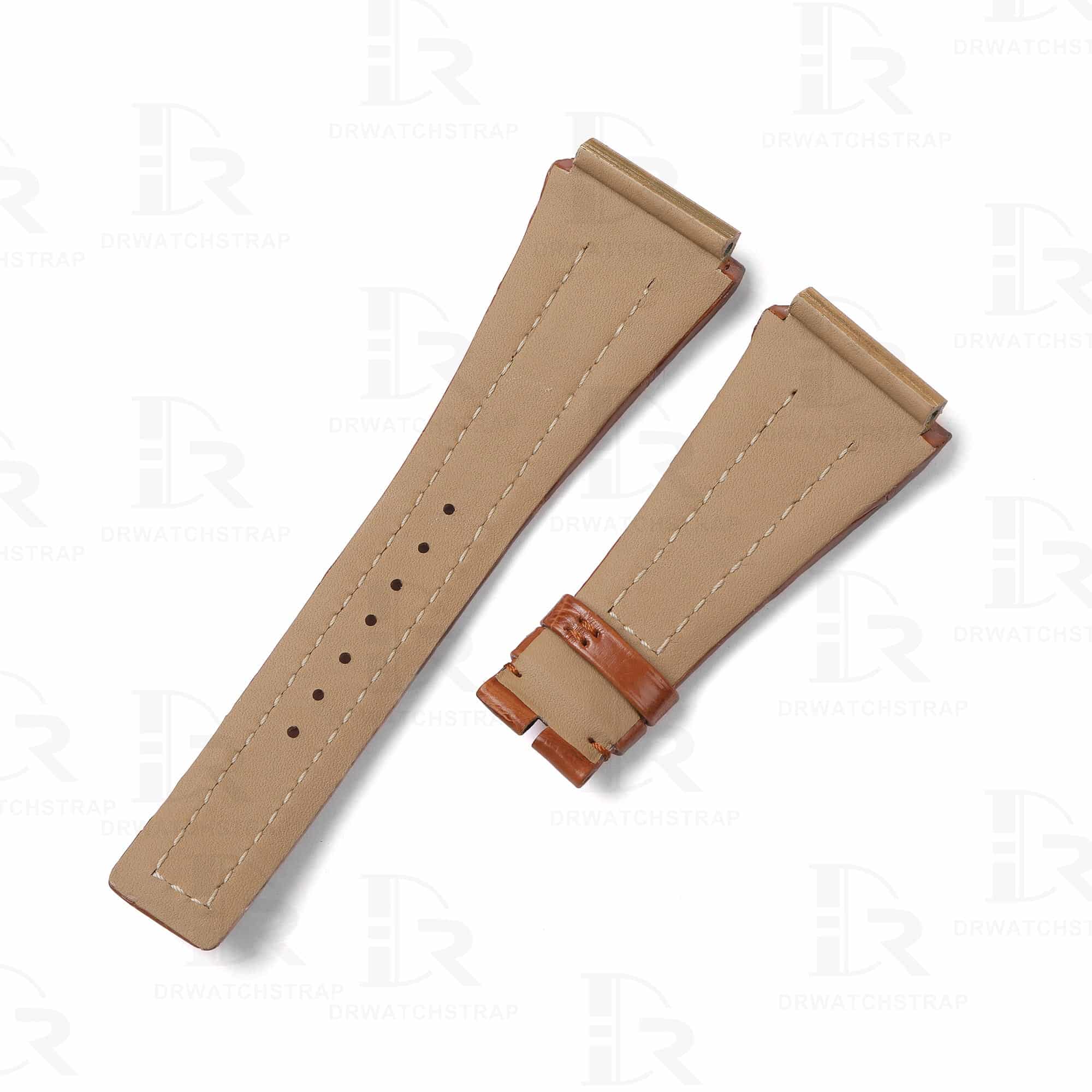 In Stock Leather Watch Strap For Bvlgari Ergon - Drwatchstrap