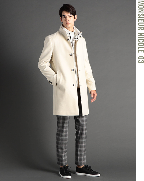 MONSIEUR NICOLE 2022 Winter OUTER COLLECTION | NICOLE ONLINE SHOP