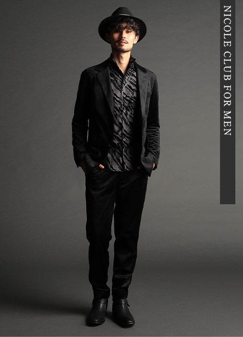 NICOLE CLUB FOR MEN 2024 Autumn Style | NICOLE ONLINE SHOP (ニコル