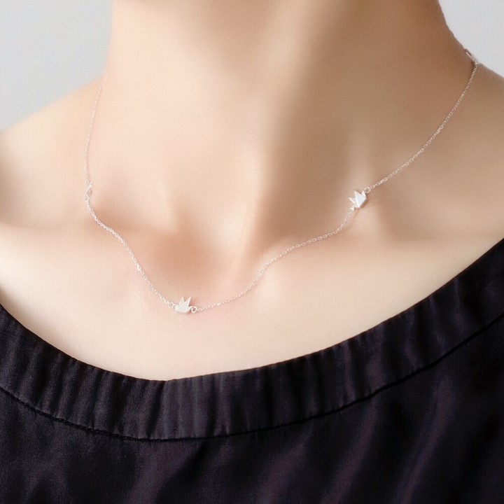 一点限り沖縄ター滝財を手に入れ成功の鶴オルゴネックレス オリヅル>折鶴 | ネックレス | NM-004 | 【公式】5108/コトバ | 言葉を