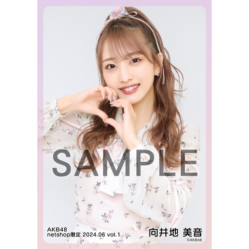 予約商品】AKB48 2024年6月度 net shop限定個別生写真5枚セットvol.1