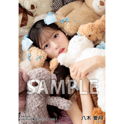 予約商品】AKB48 2025年11月度 net shop限定個別生写真5枚セットvol.1