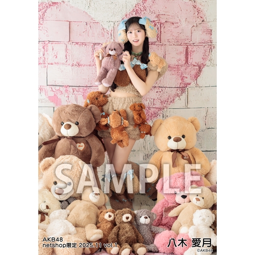 予約商品】AKB48 2025年11月度 net shop限定個別生写真5枚セットvol.1
