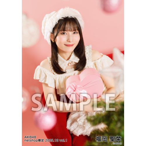 予約商品】AKB48 2025年12月度 net shop限定個別生写真5枚セットvol.1