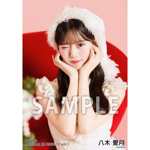 予約商品】AKB48 2025年12月度 net shop限定個別生写真5枚セットvol.1