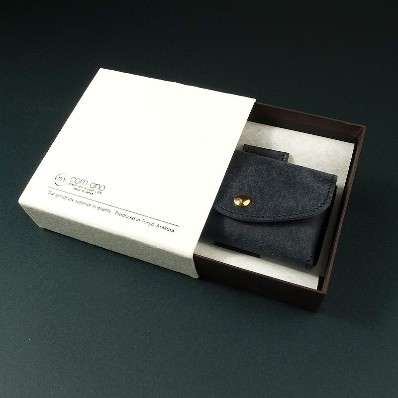 世界最小クラス 革職人がつくる手のひらサイズの革財布 | com-ono