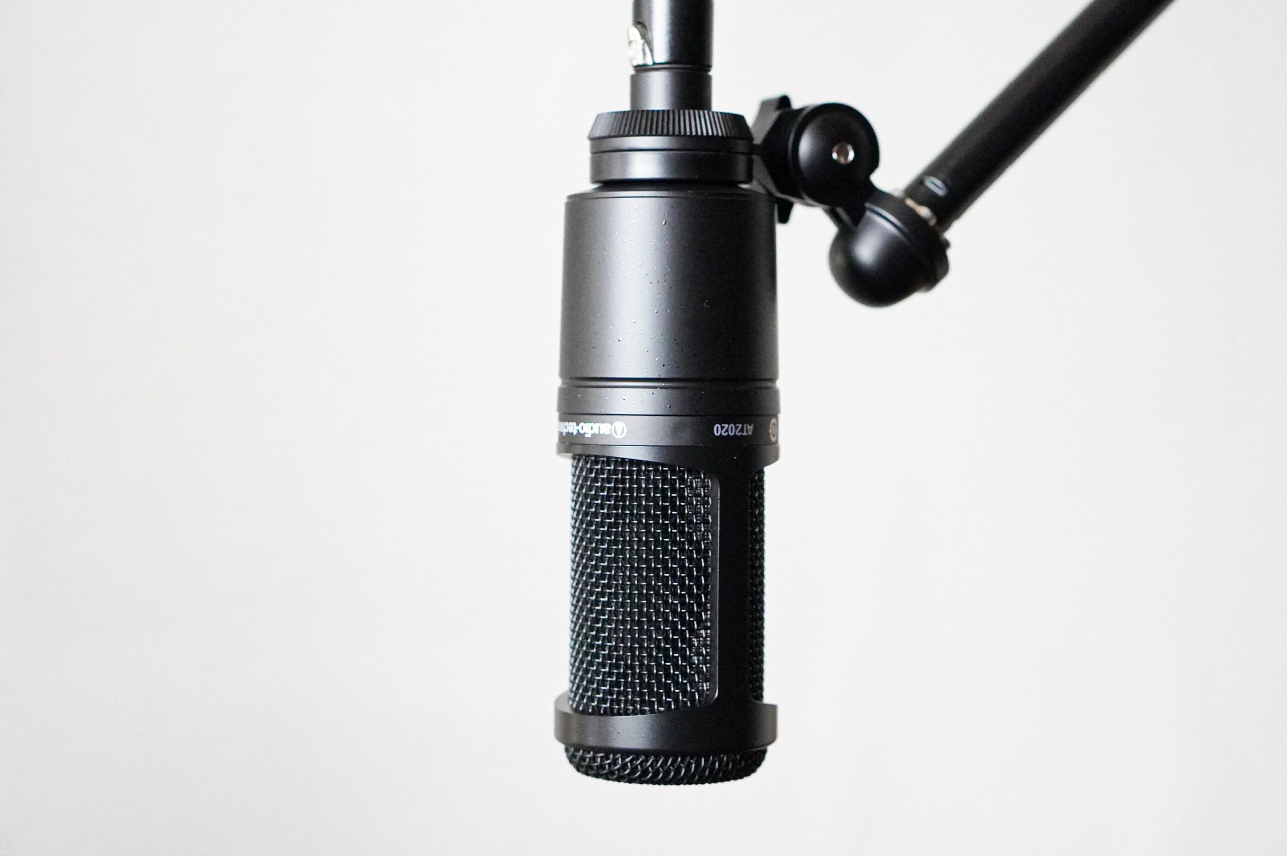 audio technica AT2020の使用レビュー！最高の入門用コンデンサー