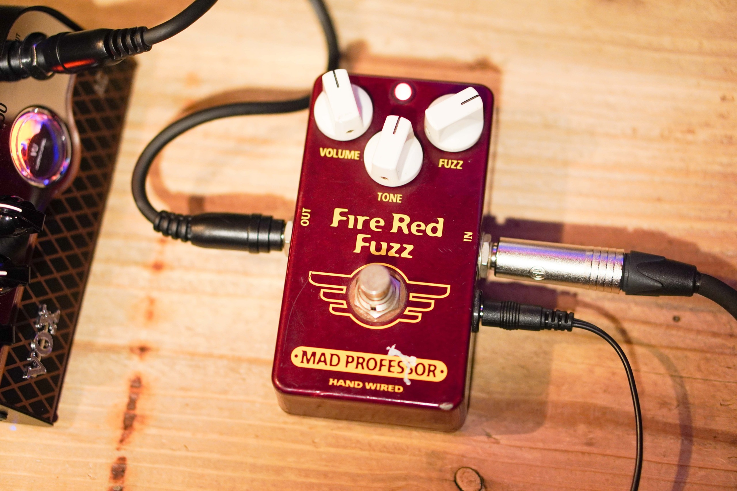 MAD PROFESSOR Fire Red Fuzzの使用レビュー！使いやすいオーガニック