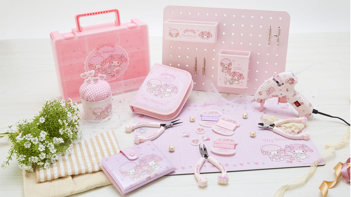 マイメロディ、リトルツインスターズ、シナモロールのかわいいDIY