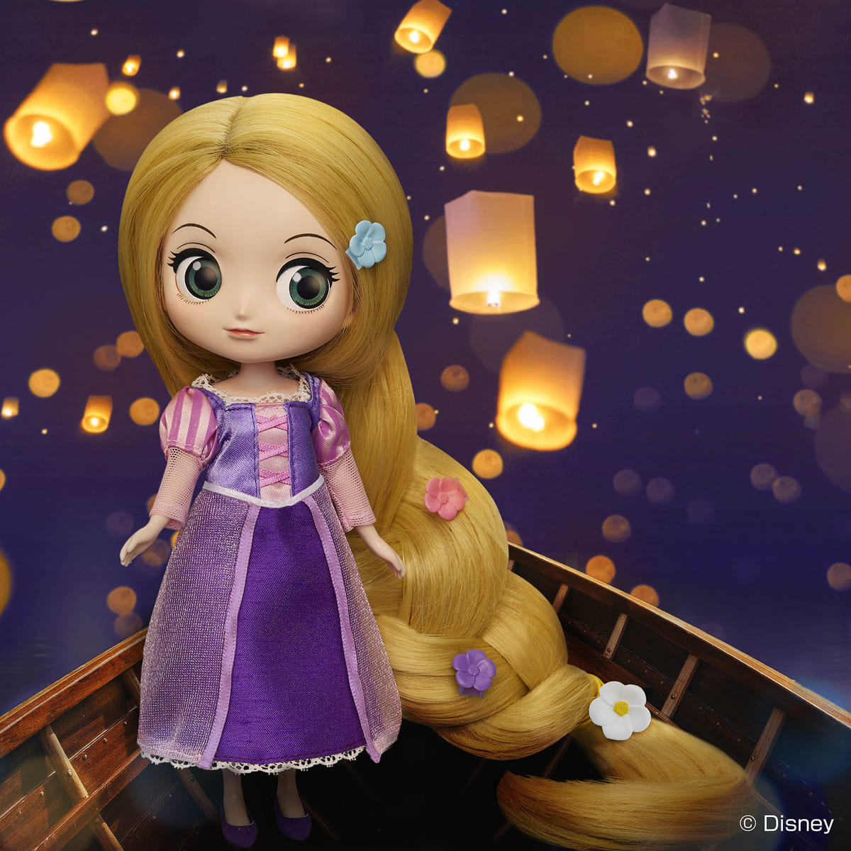 ディズニー第2弾はラプンツェル！バンプレスト「Q posket Doll ~Disney