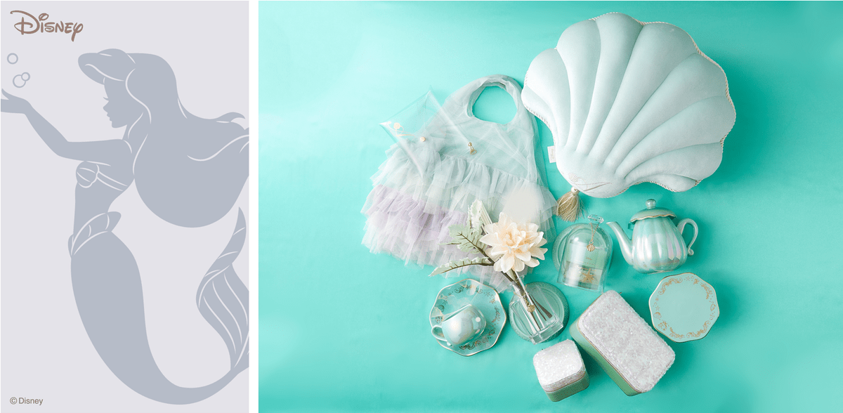 シンデレラ・アリエルにインスパイアした雑貨！フランフラン