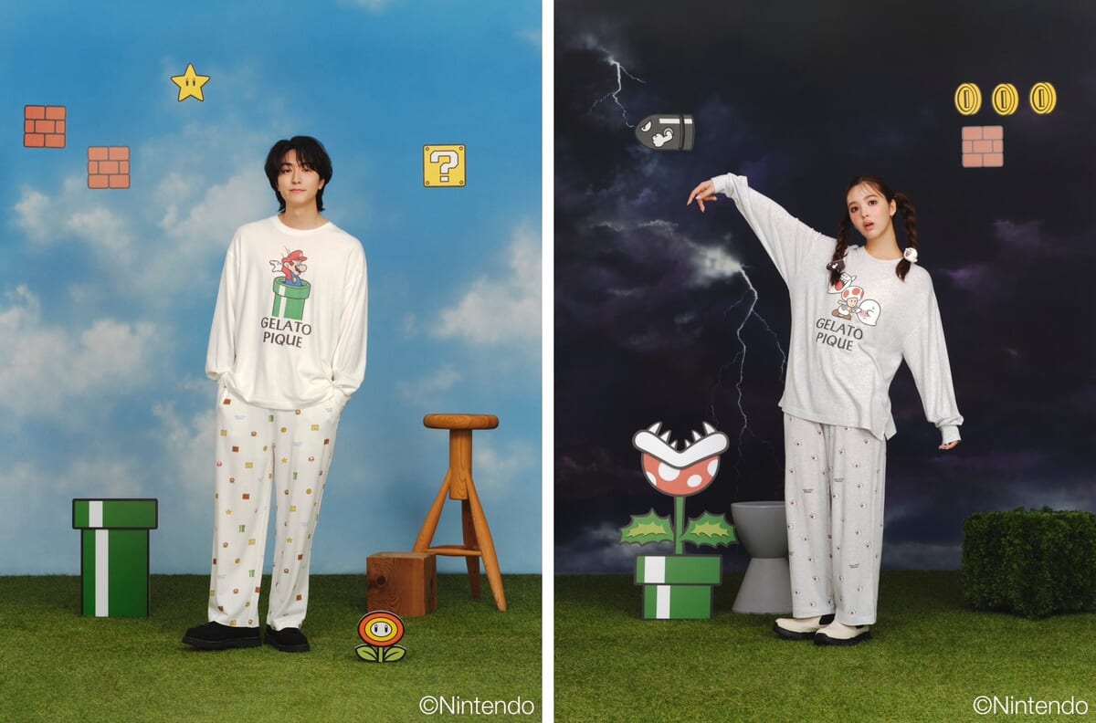 第4弾はクッパたちのルームウェアや雑貨！ジェラートピケ「スーパー