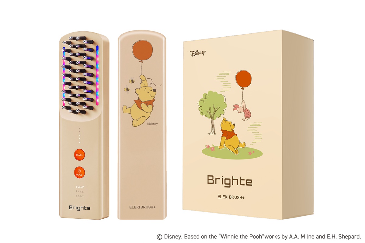 ディズニー「くまのプーさん」の限定デザイン！ブライト「エレキブラシ