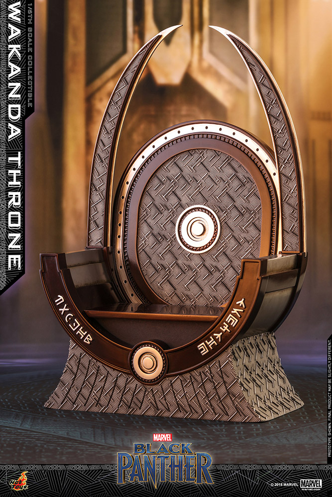 国王ブラックパンサーが座る玉座が登場！【ホットトイズ・アクセサリー