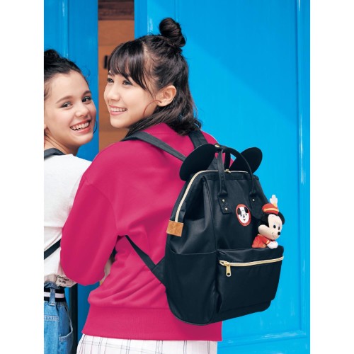 レトロなワッペン風プリントがかわいい！ベルメゾン ディズニー「耳