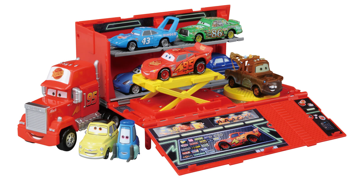 トミカを載せて遊べる！タカラトミー ディズニー／ピクサー「カーズ