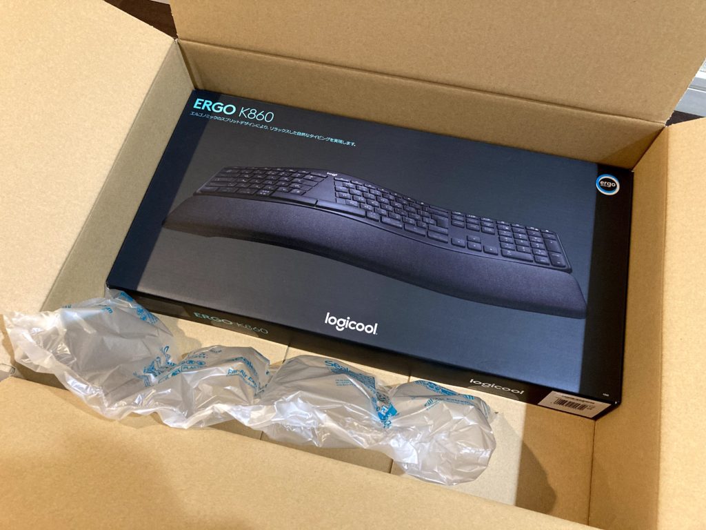 ロジクール初のエルゴノミクスキーボード「Logicool Ergo K860」国内