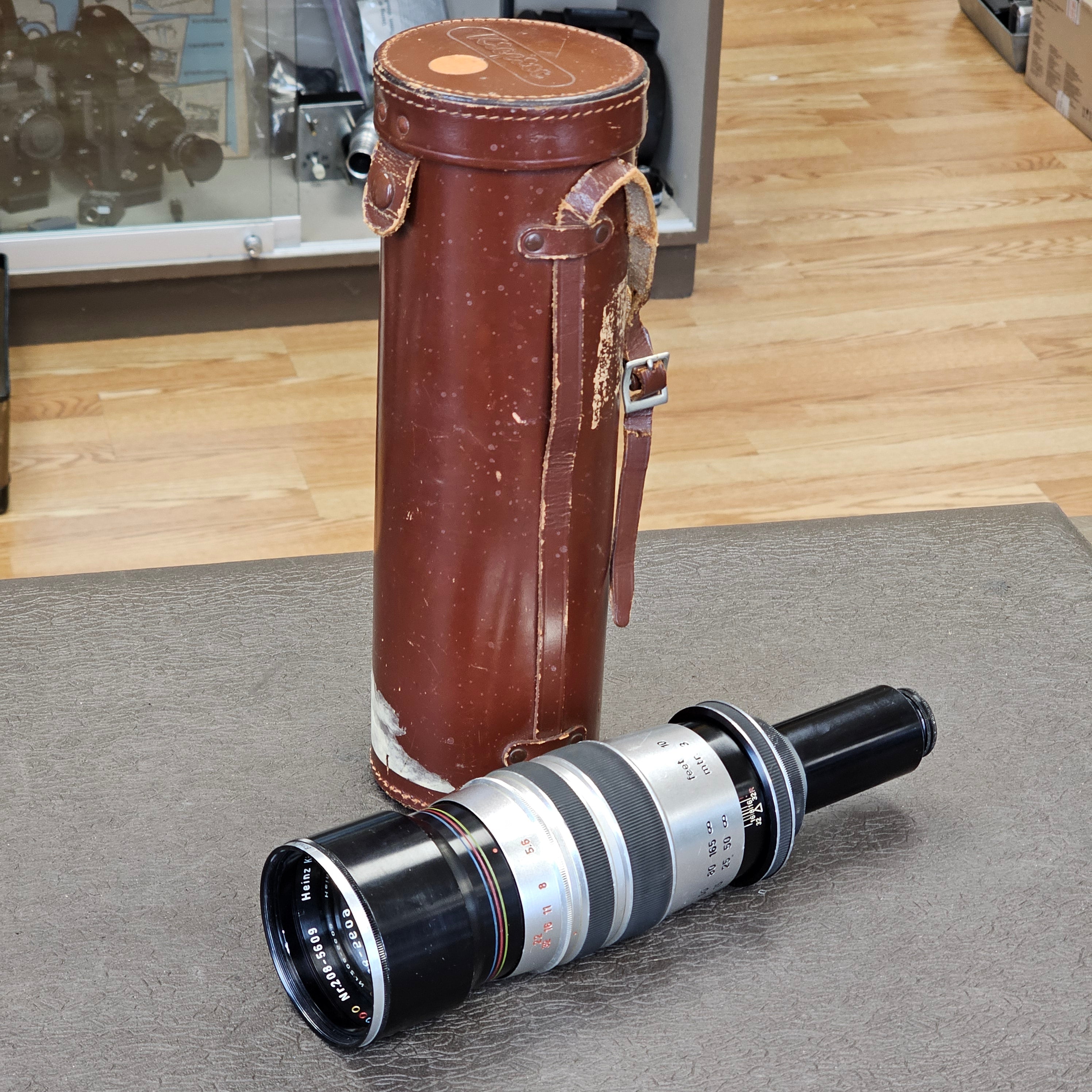 Heinz Kilfitt Munchen Tele-Kilar 300mm f5.6 C-Mount Lens S# Nr.208