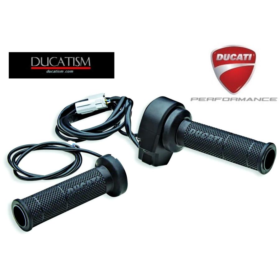 DUCATI Heated Grips, Genuine Ducati Parts 96680702A and 96680701B