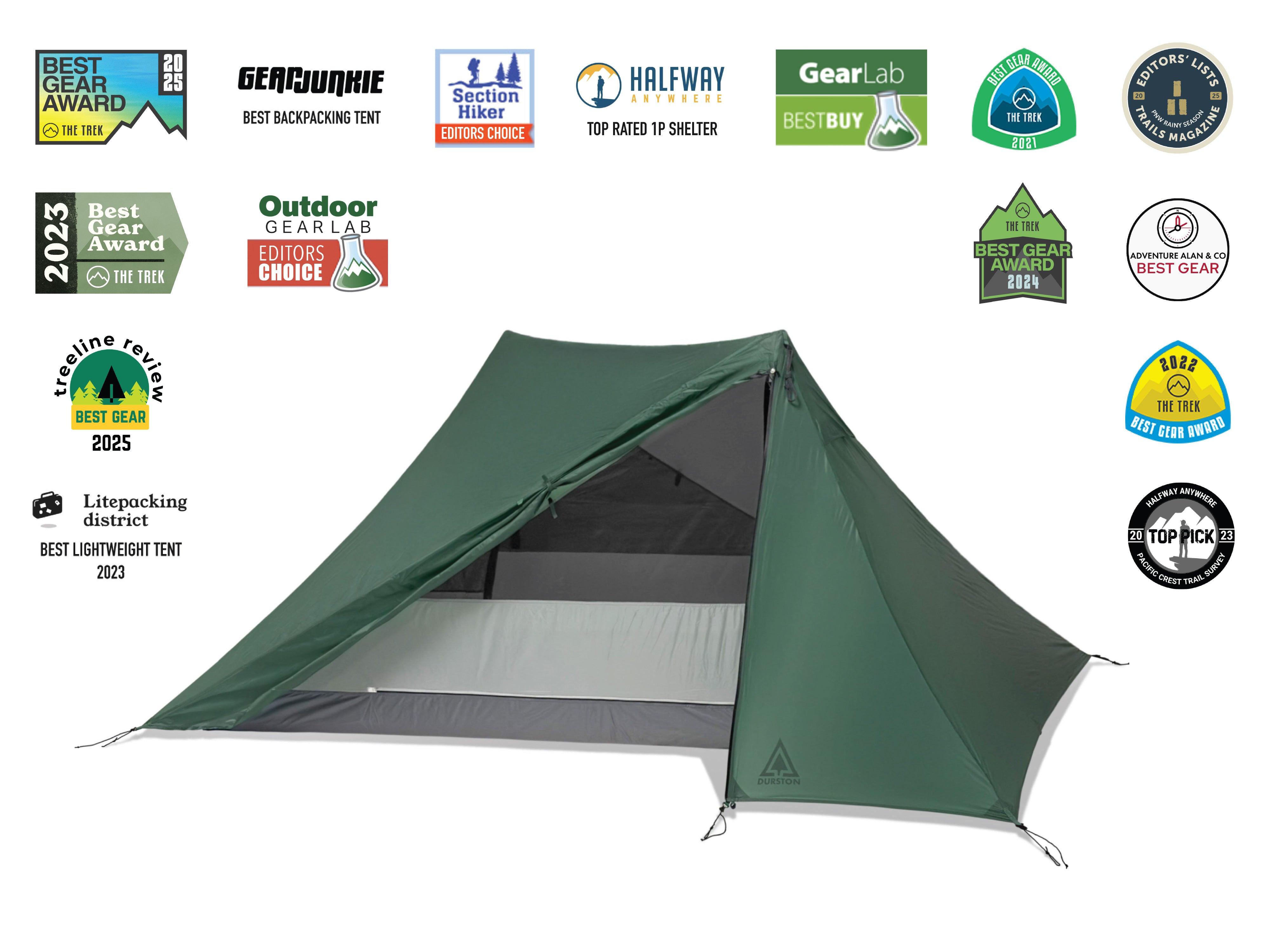 DURSTON GEAR X-Mid 1 +グランドシート【2025年モデル】 Durston | X