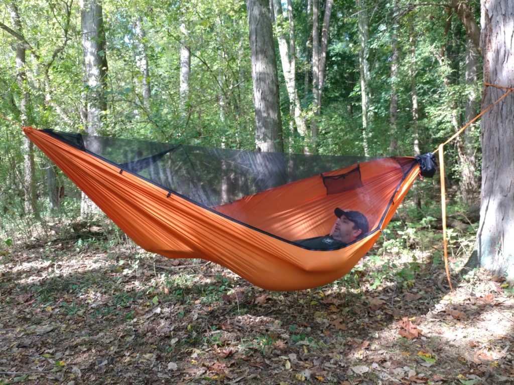 Half-Zipped Wide Camping Hammock | DutchWare Gear